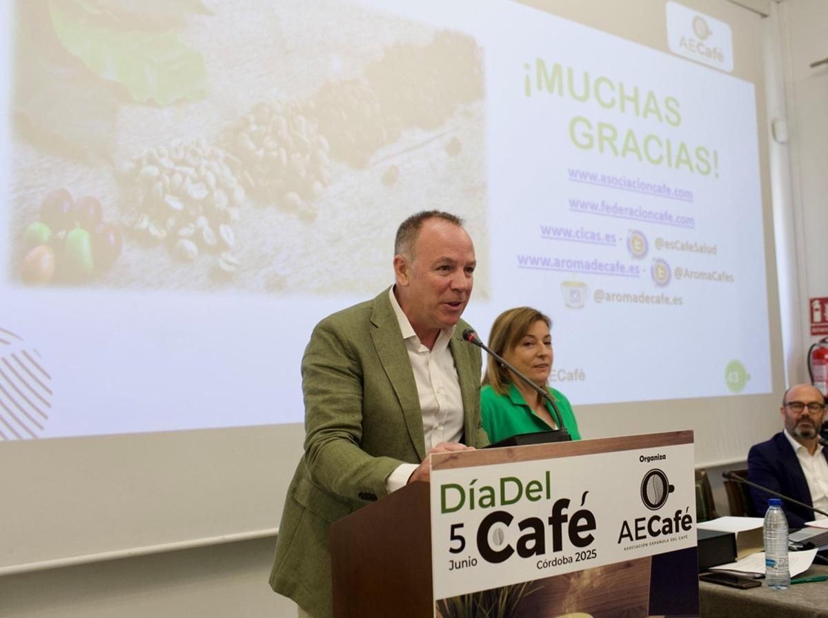 El presidente de la Aecafé, Andrés Bermúdez.