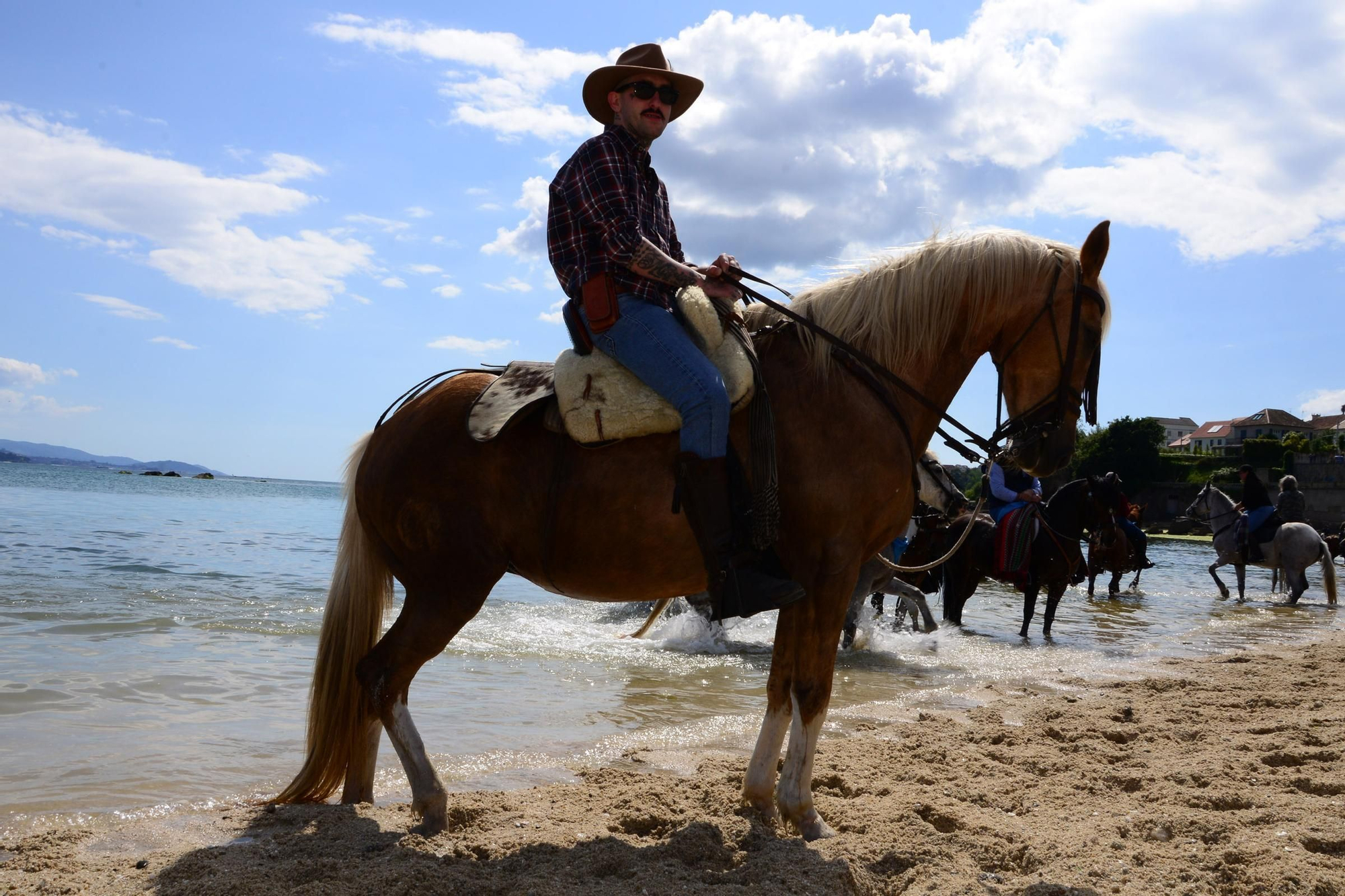 Más de 200 jinetes en la Xuntaza Cabalar de Moaña