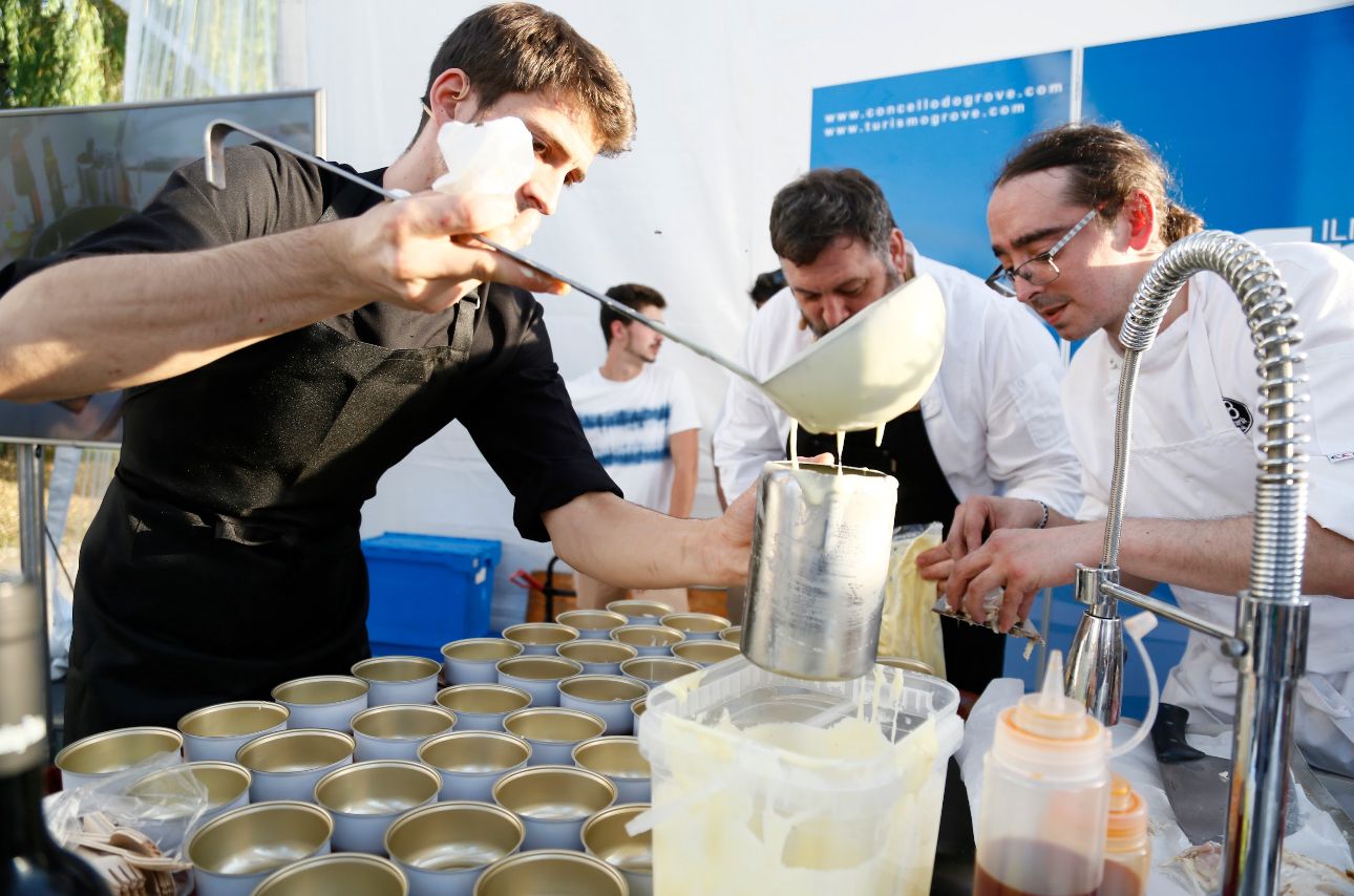 Así fue el martes en la LX Festa do Marisco de O Grove