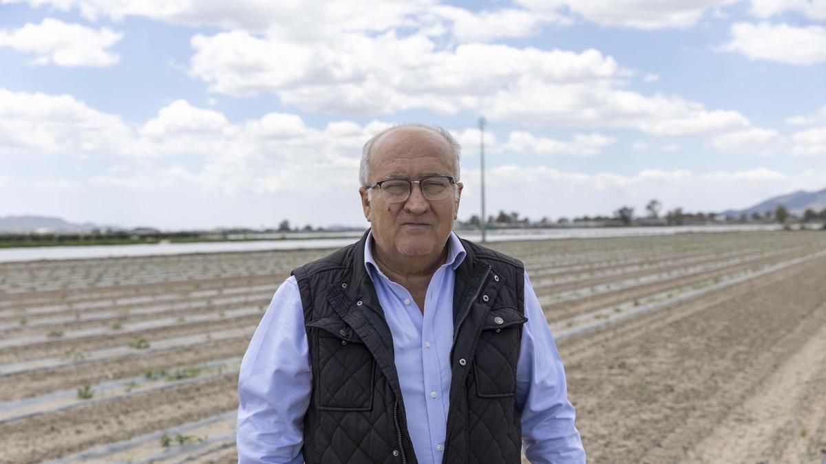 Miguel Padilla ha vuelto a su explotación agraria en el municipio de Lorca.