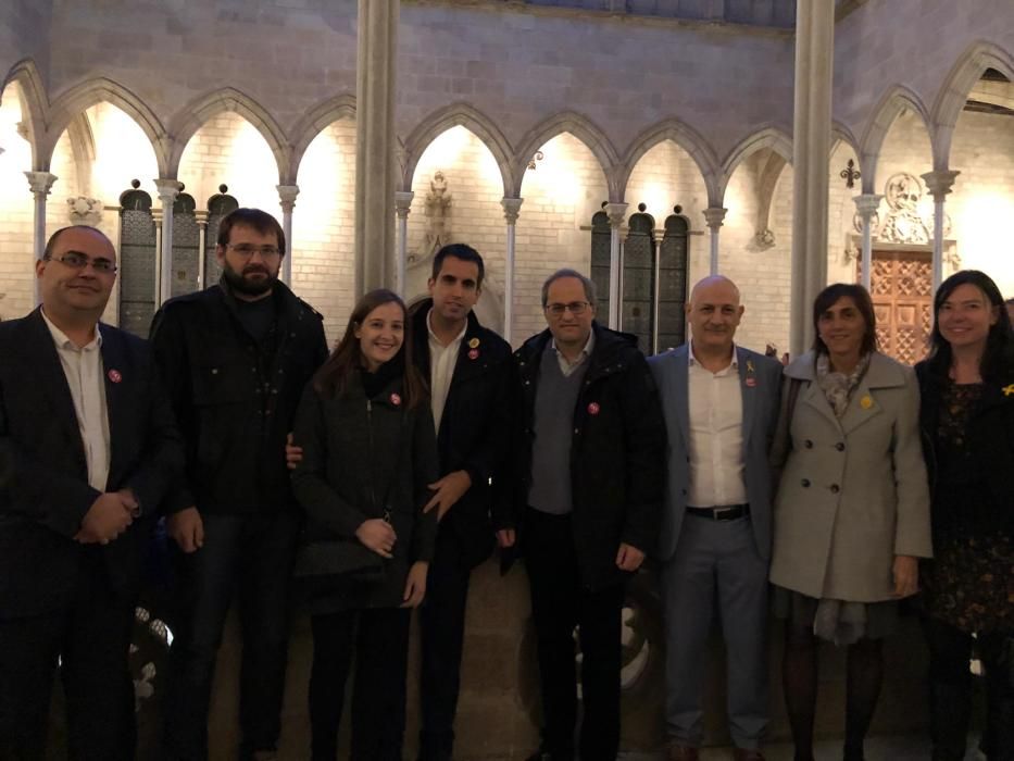 Representació de 4 quadres dels Pastorets de Cardona al Palau de la Generalitat