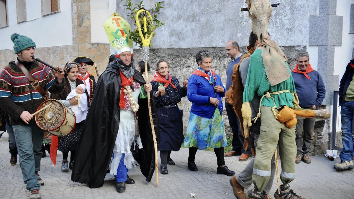 Carnaval hurdano celebrado antes de la pandemia.