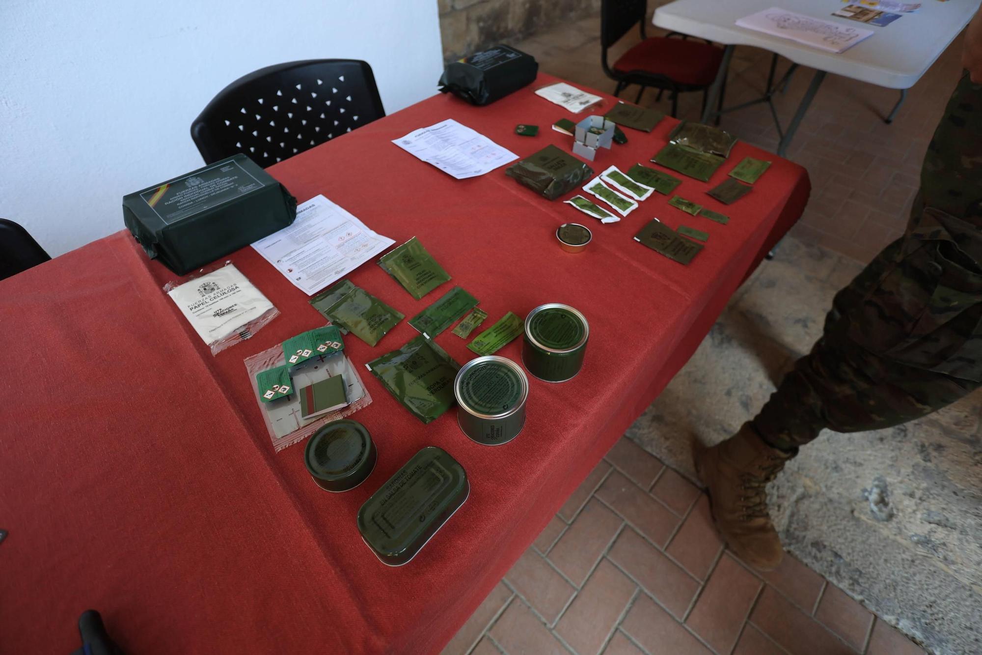 Jornada de puertas abiertas en el cuartel de Santo Domingo de València