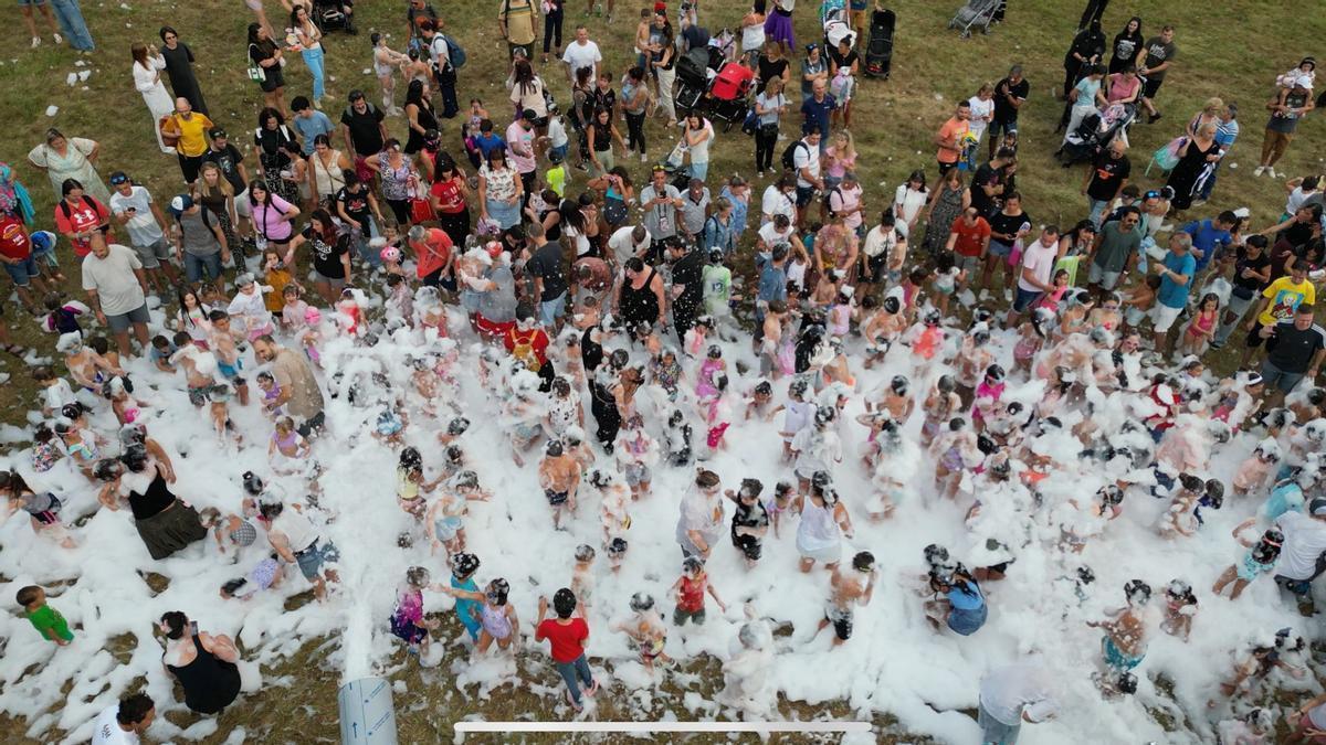 Actividades infantiles durante las fiestas de Contrueces de 2025