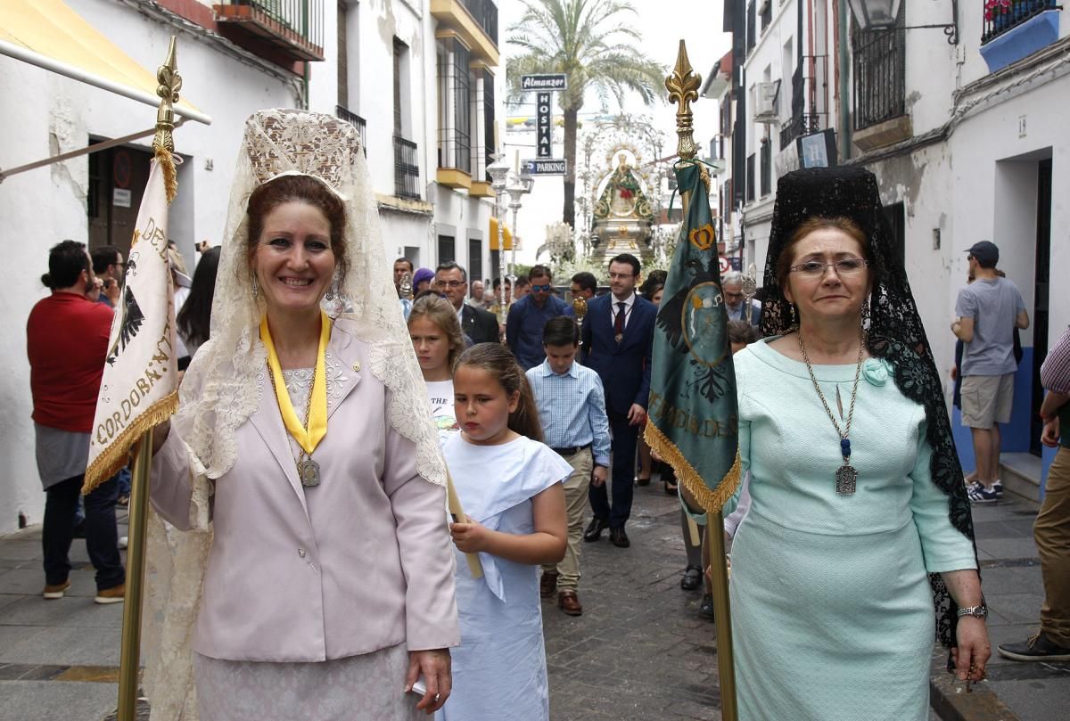 La Virgen de la Cabeza recorre las calles del casco histórico