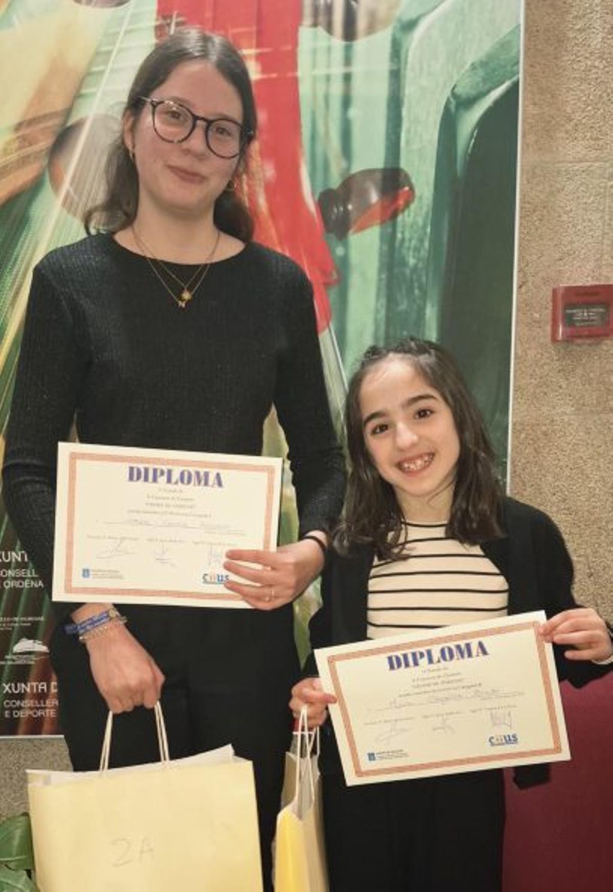 N. Campos y M. González. |