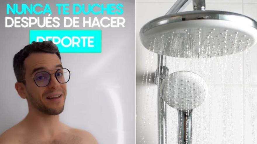 No te duches justo después de entrenar: el error que muchos cometen y puede afectar tu salud