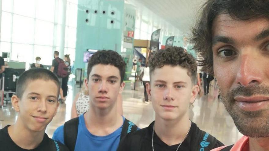 Tres nadadores del CNSE en el Campeonato de España de natación