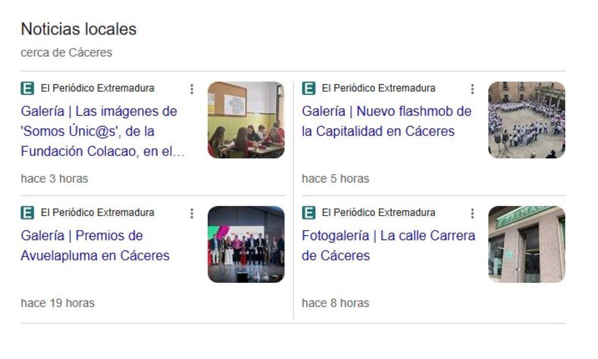 Noticias destacadas.