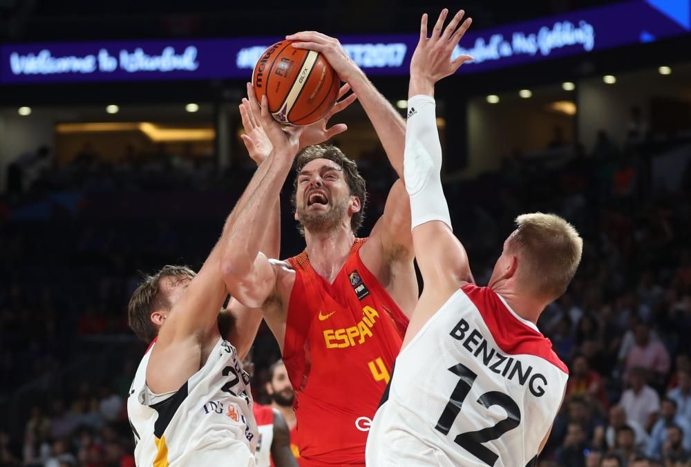 Cuartos del final del Eurobasket: Alemania - España