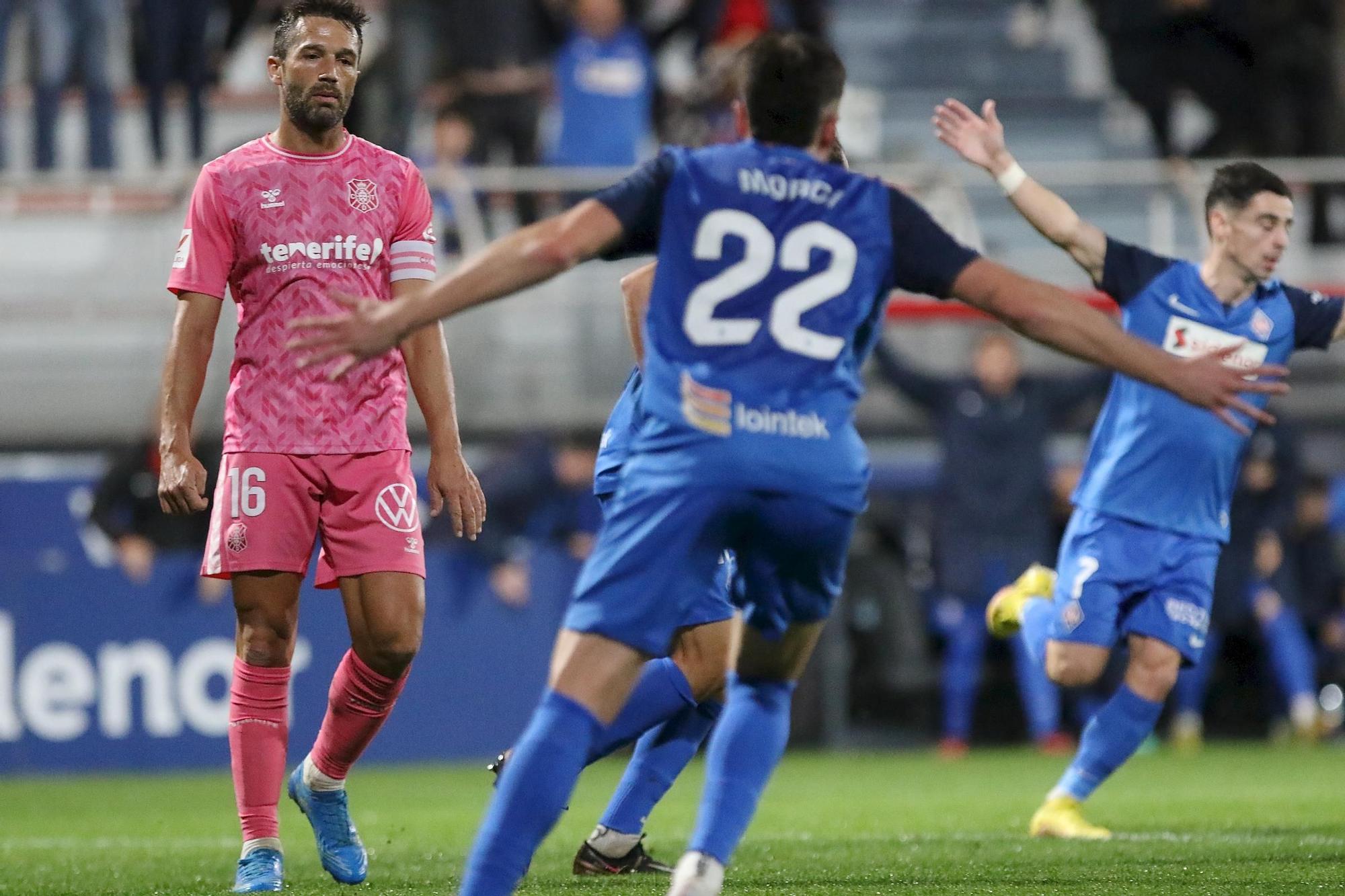 El partido SD Amorebieta - CD Tenerife, en imágenes