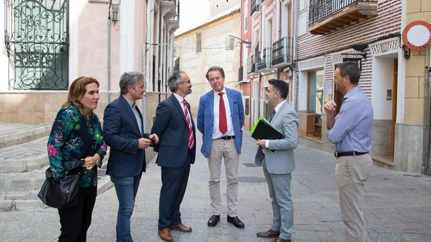 Parte de la delegación del Ministerio de Cultura visitó Caravaca.