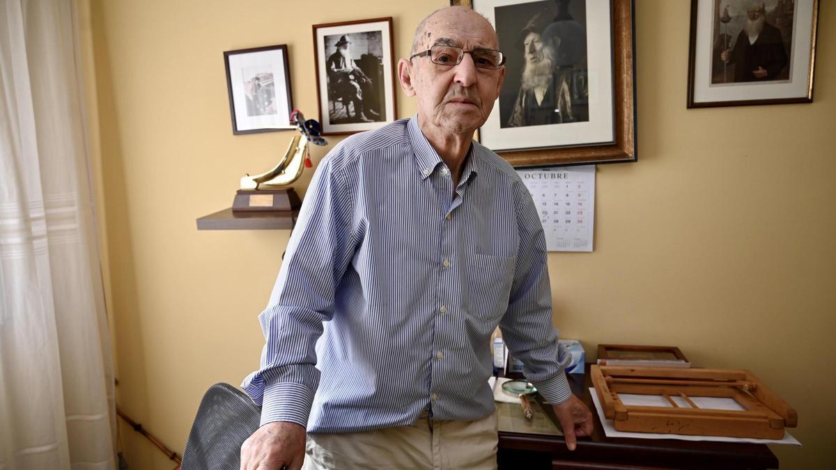 Sabino Martínez Fontán presidió durante 30 años la Asociación de Vecinos San Roque.