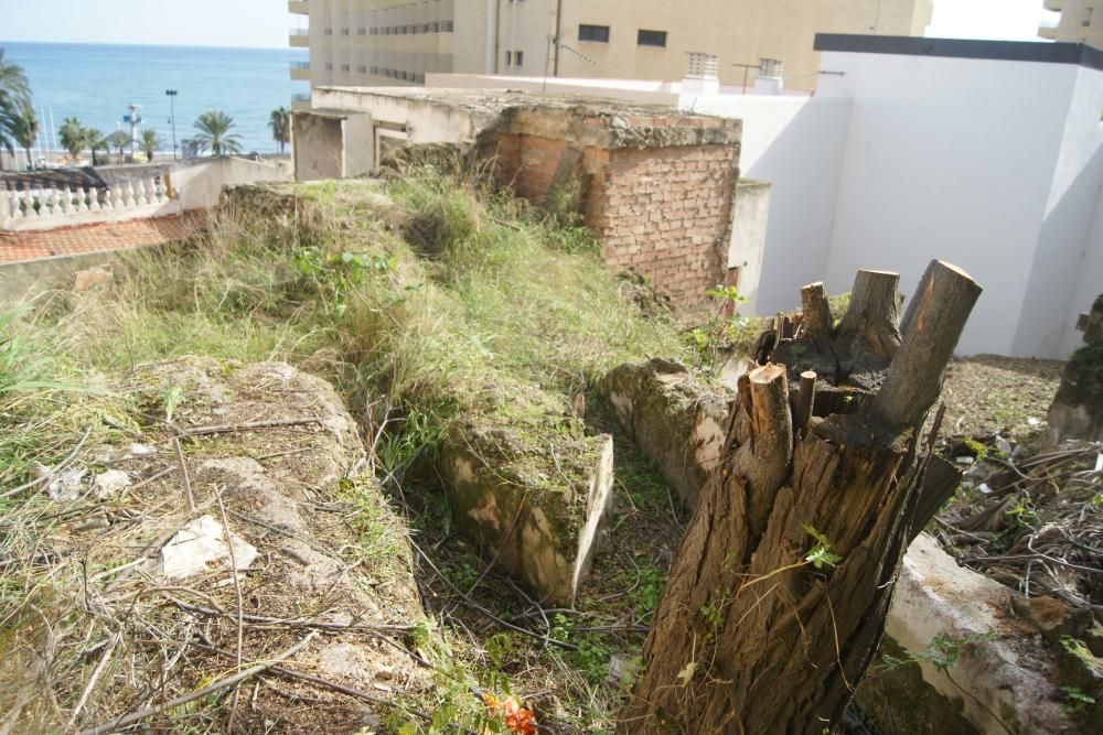 Hallazgo de uno de los cinco molinos que estaban en Torremolinos.