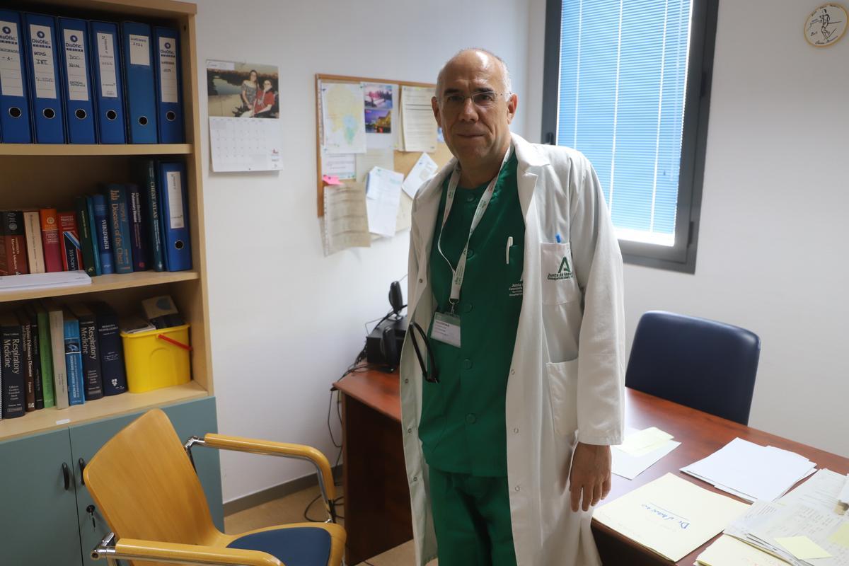 José Manuel Vaquero, jefe de Neumología del hospital Reina Sofía de Córdoba.