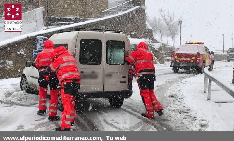 Temporal de nieve en Castellón