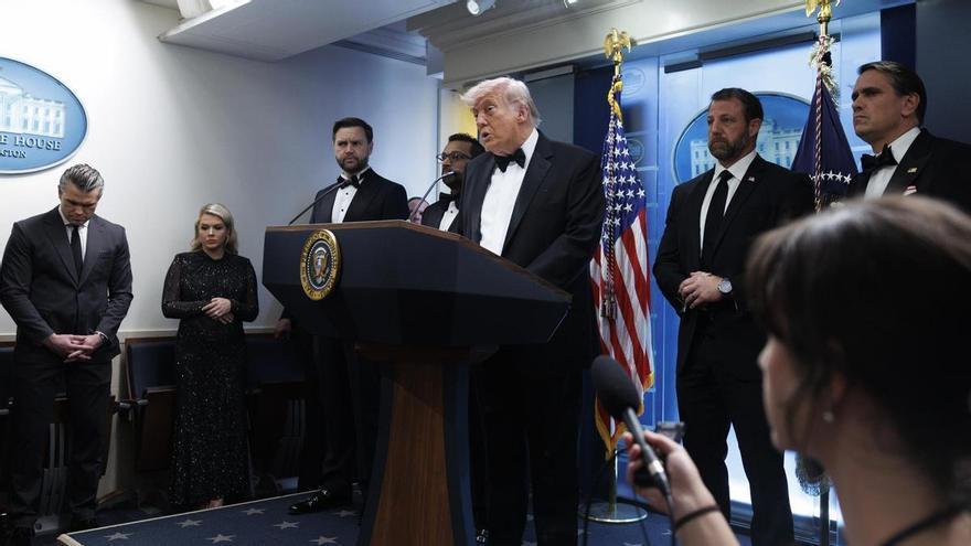 Trump: "No estava preocupat, entenc la vida, vivim en un món boig"