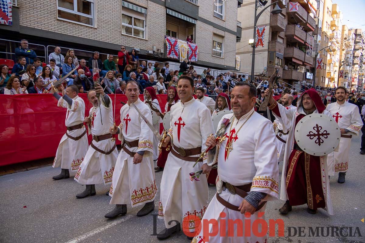 Procesión de subida a la Basílica en las Fiestas de Caravaca (Bando Cristiano)