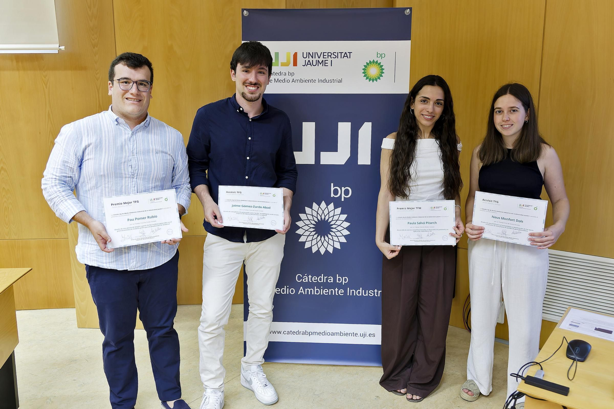 Premios Cátedra bp a Trabajos Final de Grado y Máster.