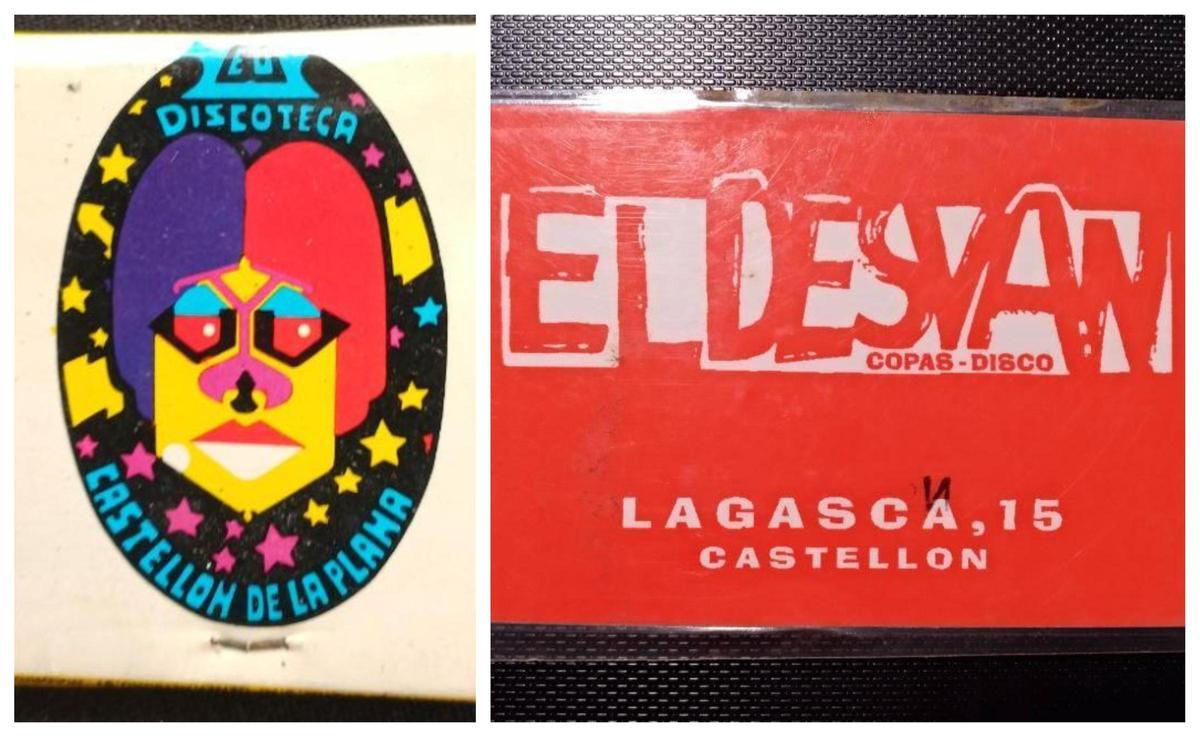 Logos de las discotecas Zeus y El Desván, propiedad del empresario castellonense fallecido este jueves.