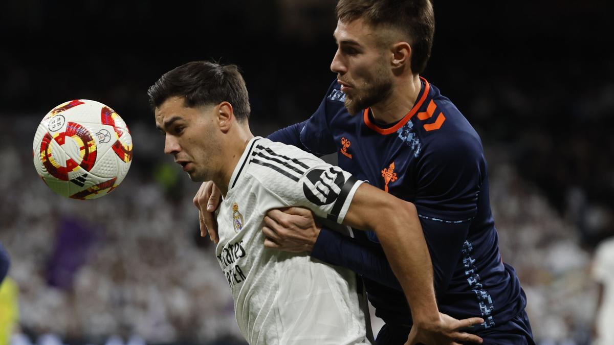 Una imagen del Real Madrid - Celta.