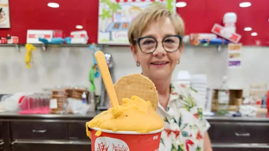 Este es el helado que sabe a fuego y solo puedes probarlo en Hogueras