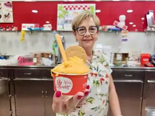 Este es el helado que sabe a fuego y solo puedes probarlo en Hogueras