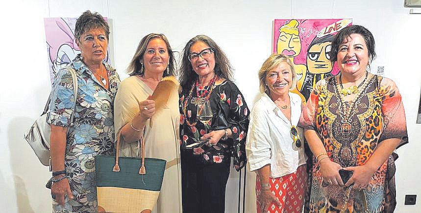 Irene Kehl, Juana Portas, Mónica Mota, Dulce Mulet y Soledad Hidalgo.