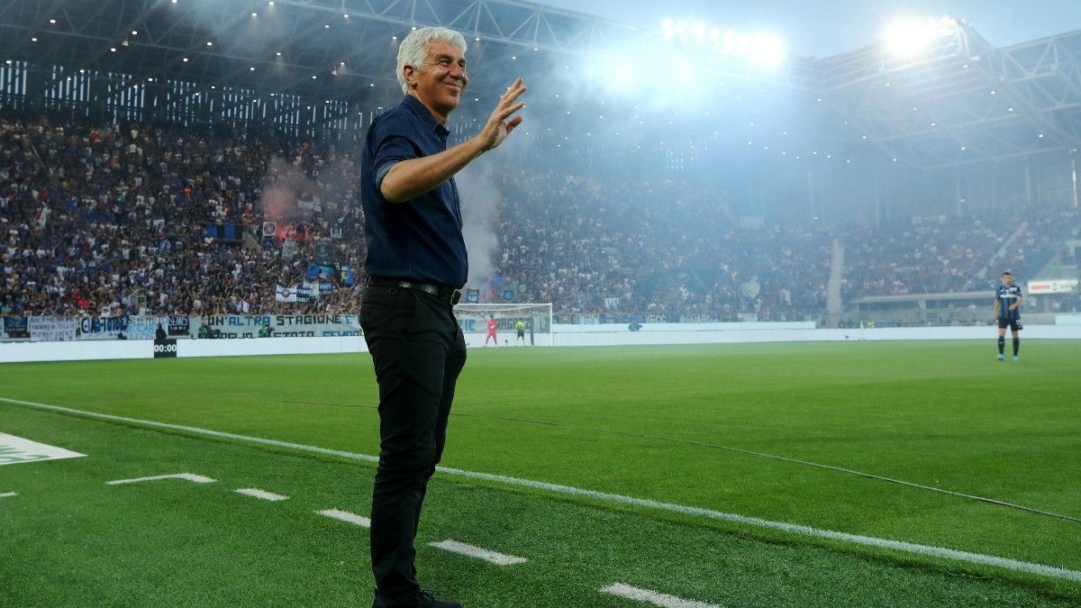 Gasperini, entrenador del Atalanta