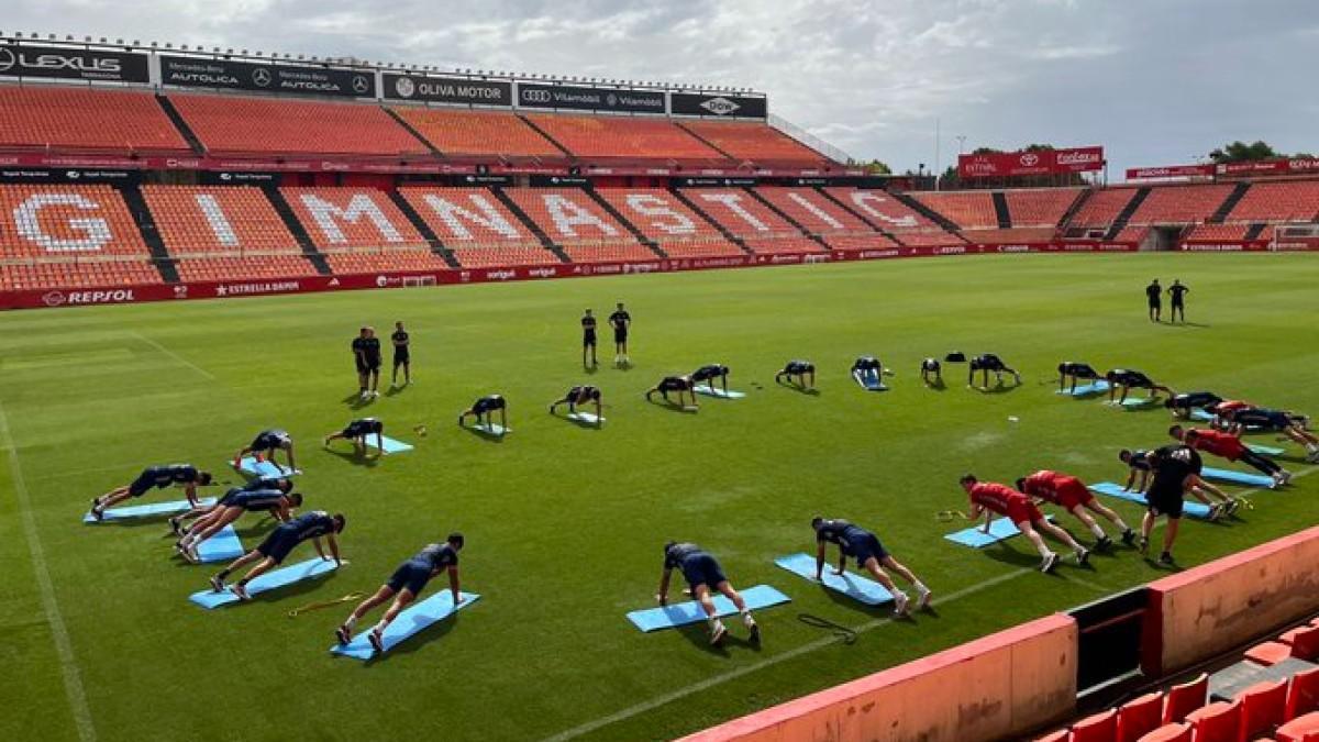 El Nàstic trabaja con el ascenso entre ceja y ceja