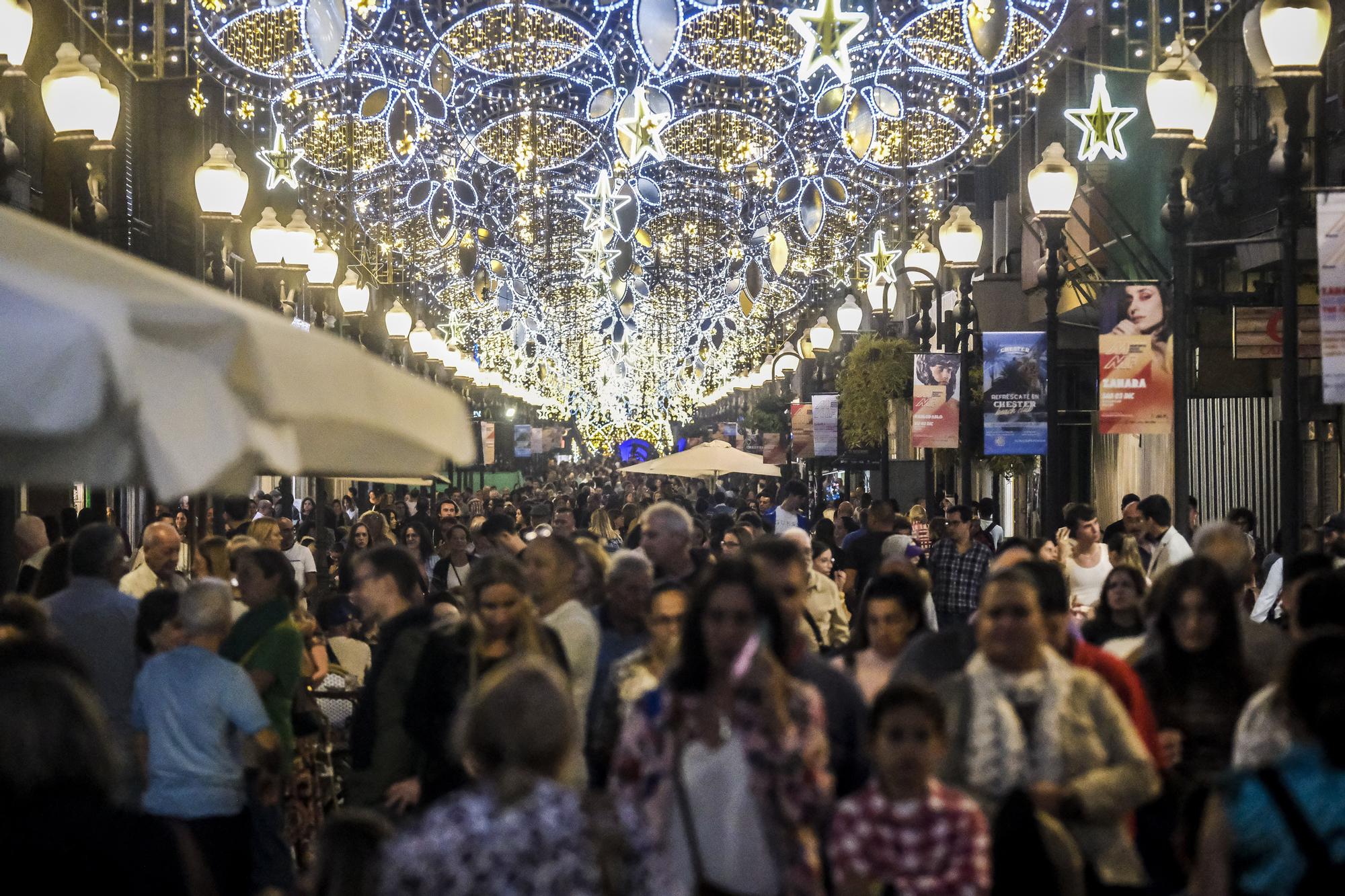 Iluminación navideña del barrio de Triana