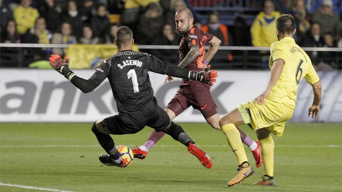 El Barça ganó al Villarreal