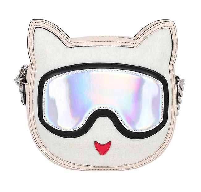 Bolso con forma de gata de Karl Lagerfeld
