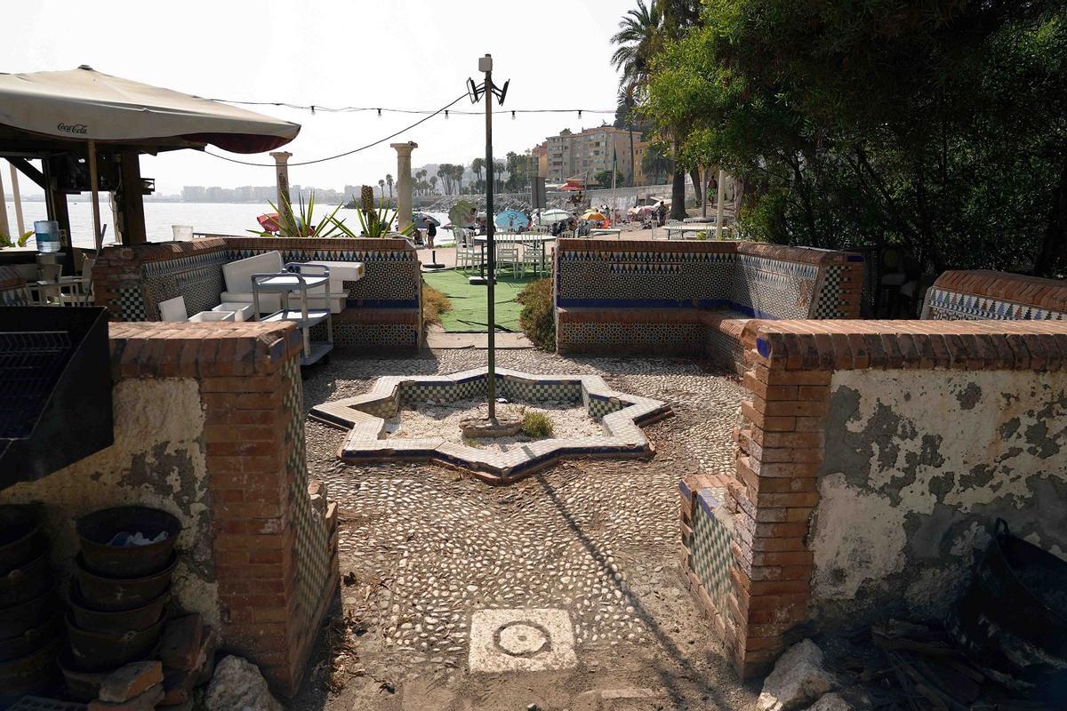 La Asociación de Vecinos de Pedregalejo pide que se valle ya la antigua Fuente del Vino de los Baños del Carmen, antes de su restauración.