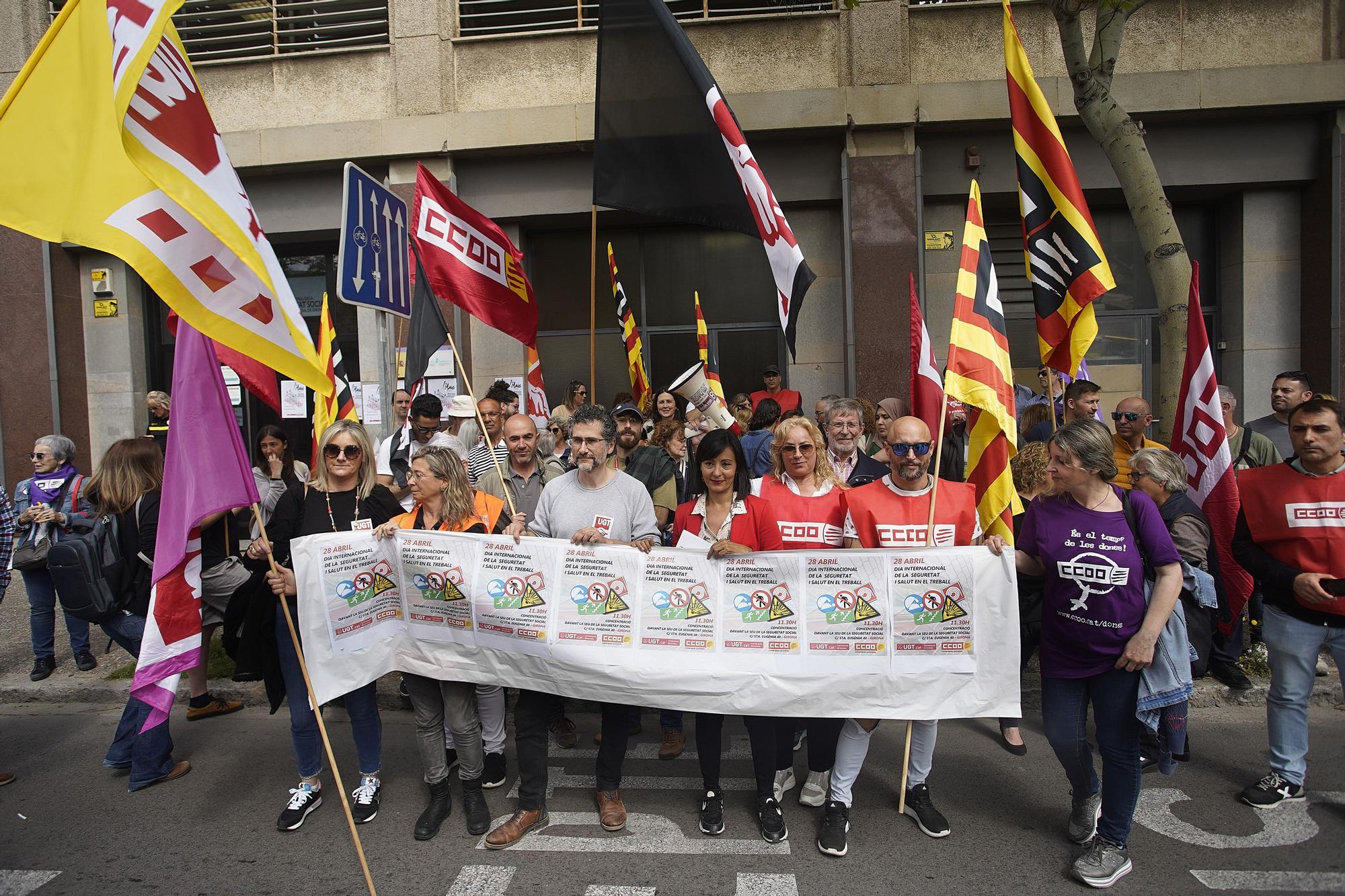 CCOO i UGT de Girona criden a manifestar-se l'1 de Maig contra la inflació i els beneficis que acumulen les empreses