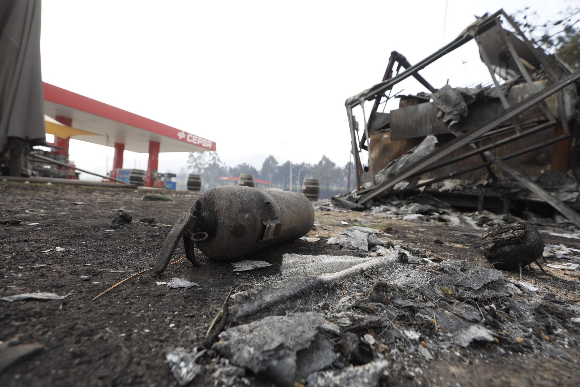 EN IMÁGENES: Gran oleada de incendios en Asturias