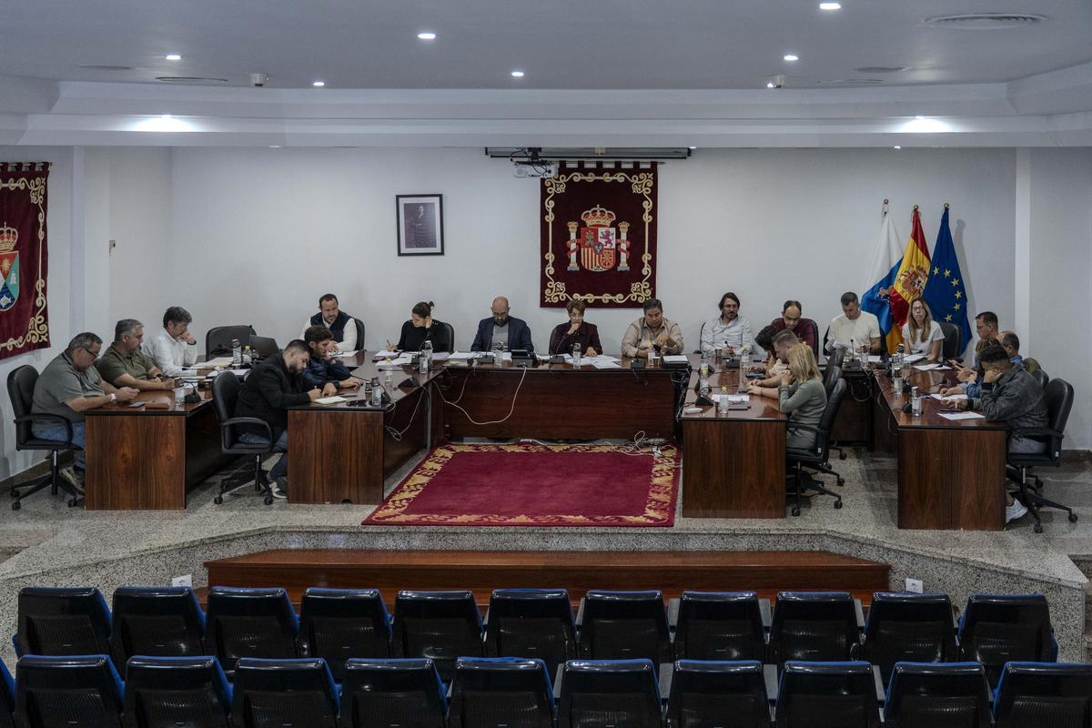 Pleno del Ayuntamiento de Mogán.