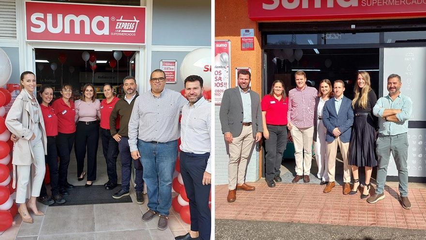 Supermercados Suma crece en Tenerife con dos nuevos establecimientos