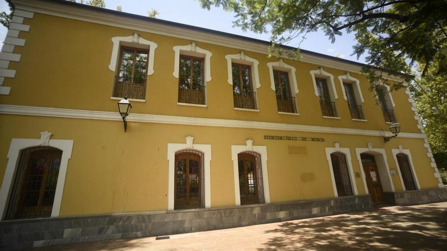 El edificio donde se prestaban los servicios de Estadística, en el Jardín del Salitre.