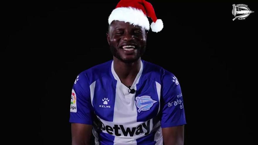 Wakaso felicita la navidad cantando