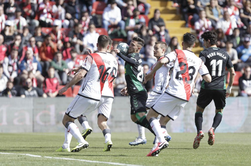 Rayo Vallecano - Elche CF: Las imágenes del partido