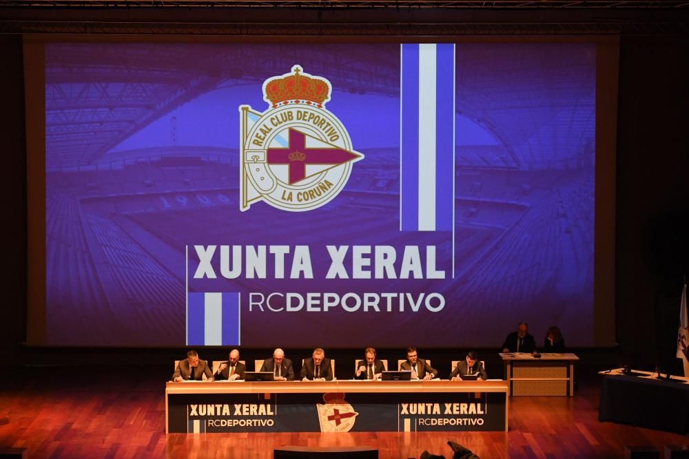 Junta del Deportivo para aprobar sus cuentas