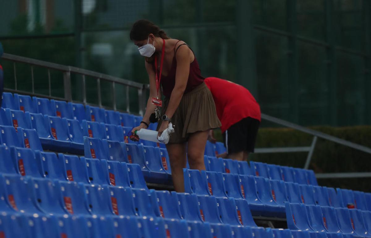 Las imágenes de lLa Liga Mapfre de tenis en Valencia Las imágenes de lLa Liga Mapfre de tenis en Valencia