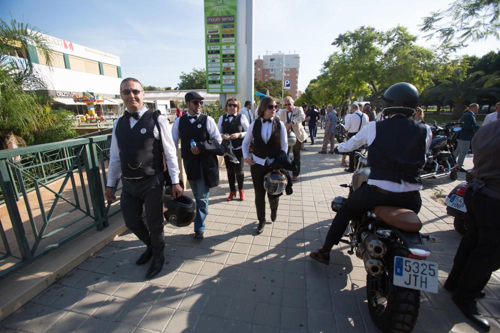 Motos custom y vintage invaden Alicante para luchar contra el cáncer de próstata