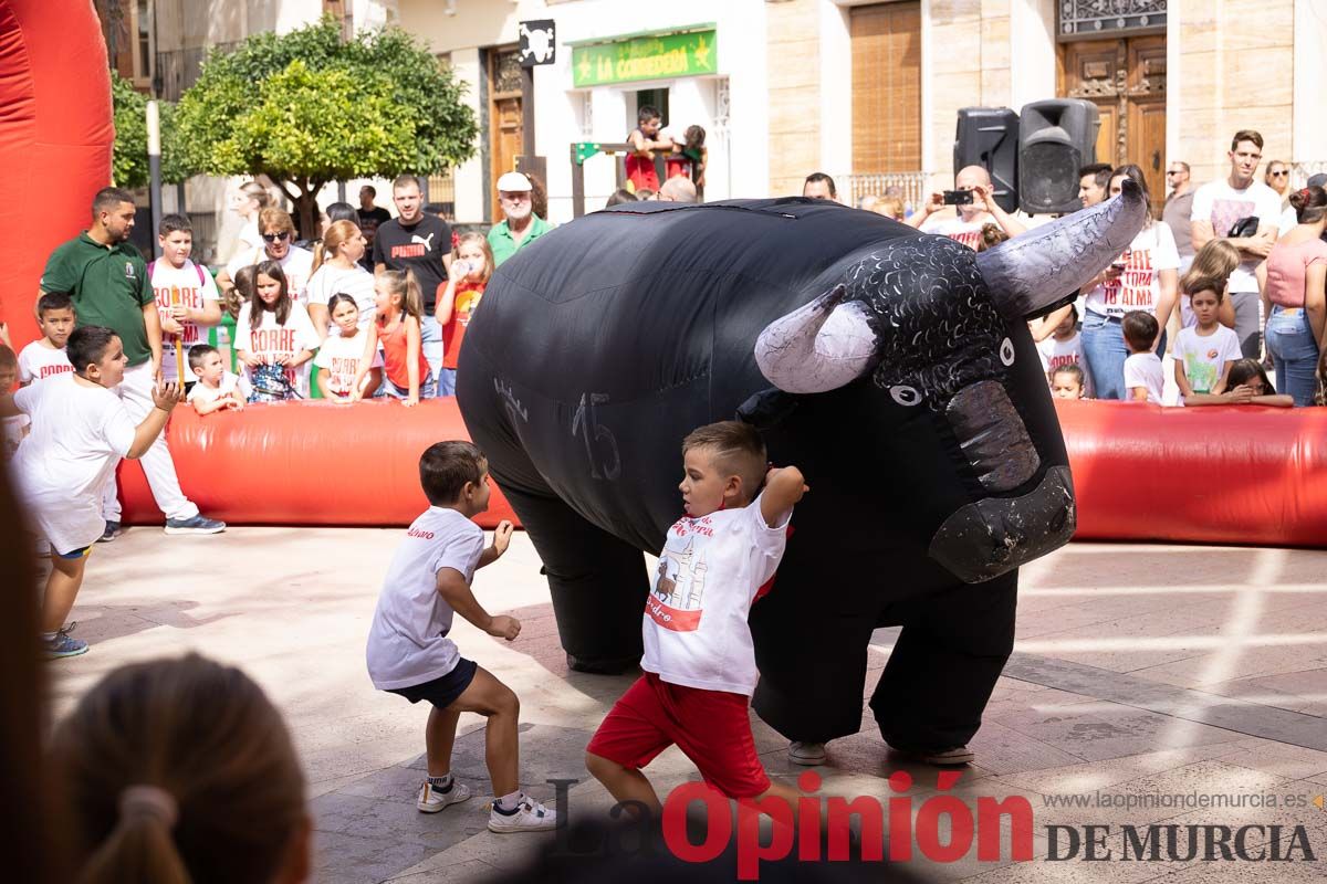 Chupinazo y encierro chico en Calasparra