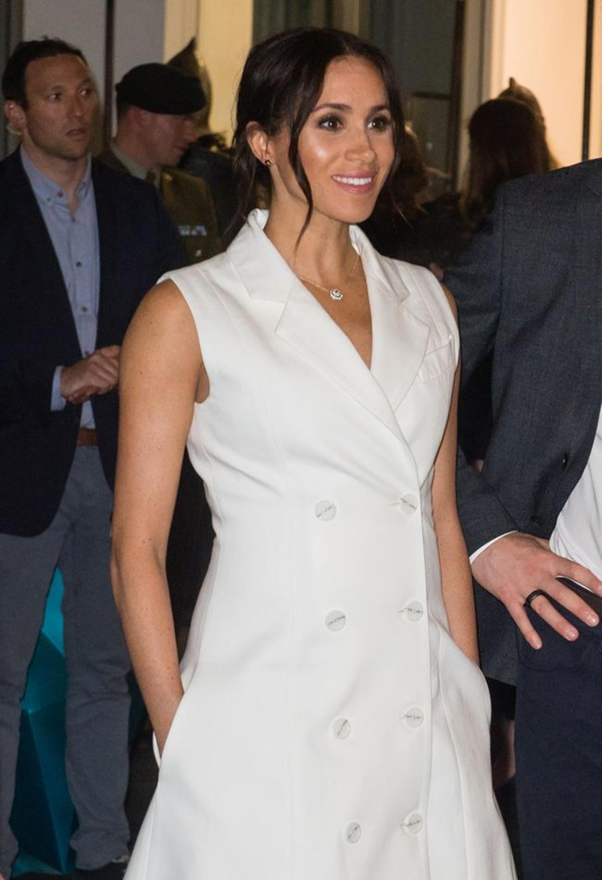 El estilo 'blazer' es uno de los más repetidos por Meghan