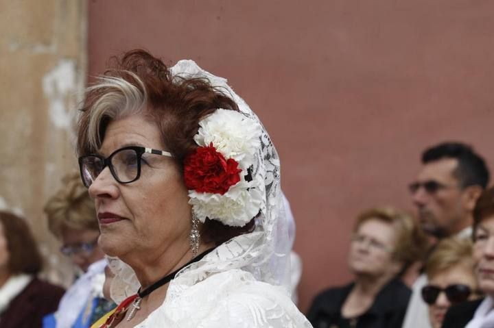 Misa Huertana y procesion de la Virgen de la Fuensanta en el Bando 2015