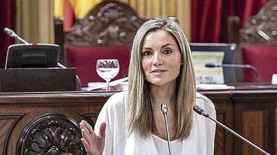 Patricia Guasp, diputada y portavoz adjunta de Ciudadanos.