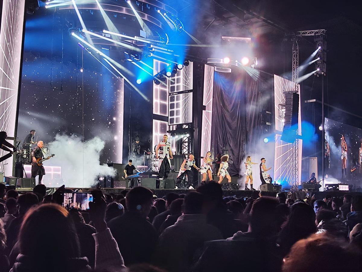 El estreno de la gira de Panorama en Grado, en imágenes