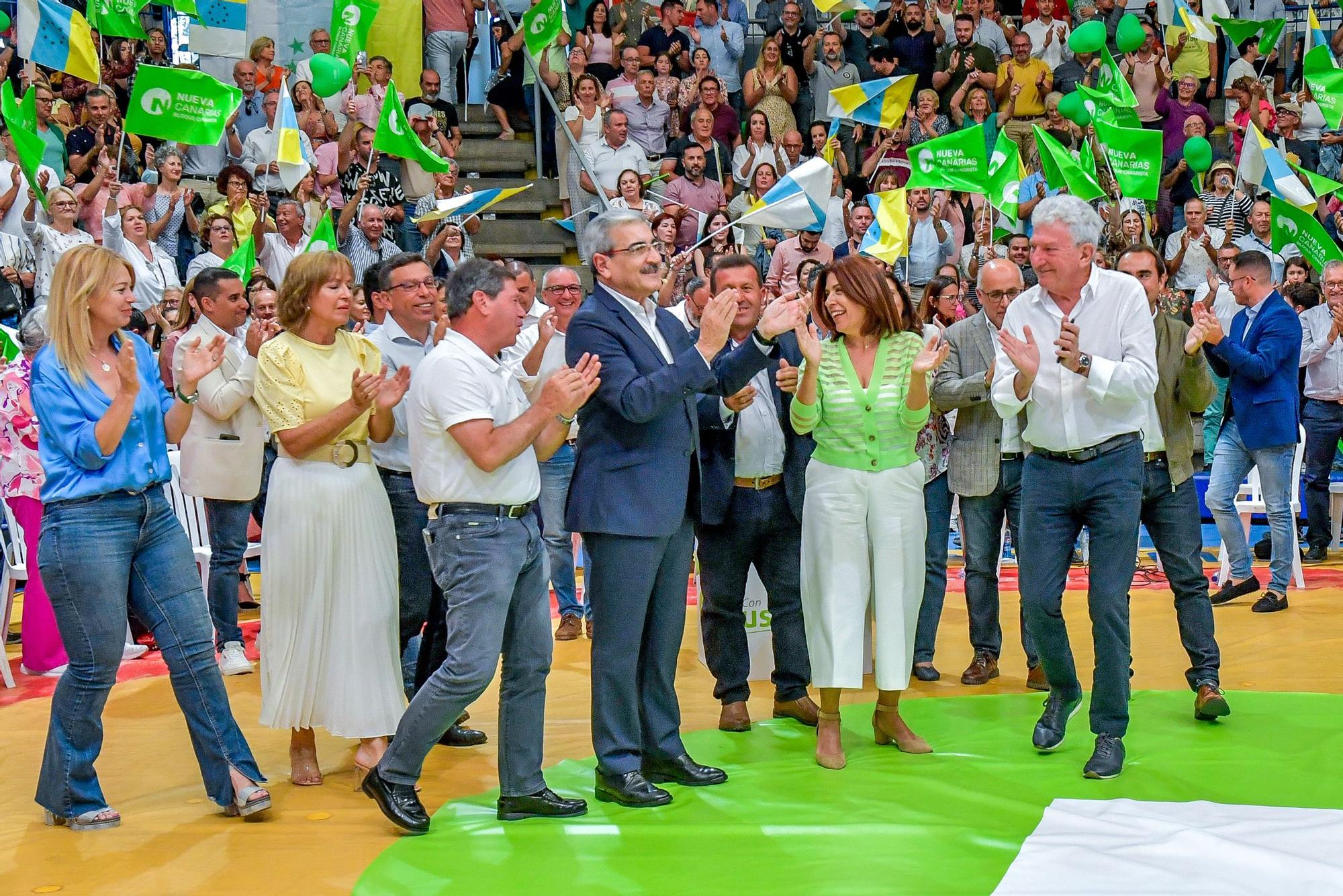 Presentación de candidaturas de Nuevas Canarias a las elecciones del 28M